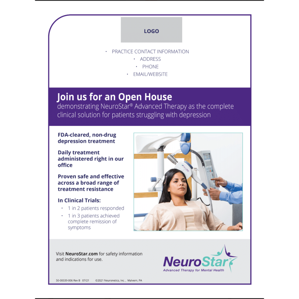Physician Referral Materials - Join us for an Open House